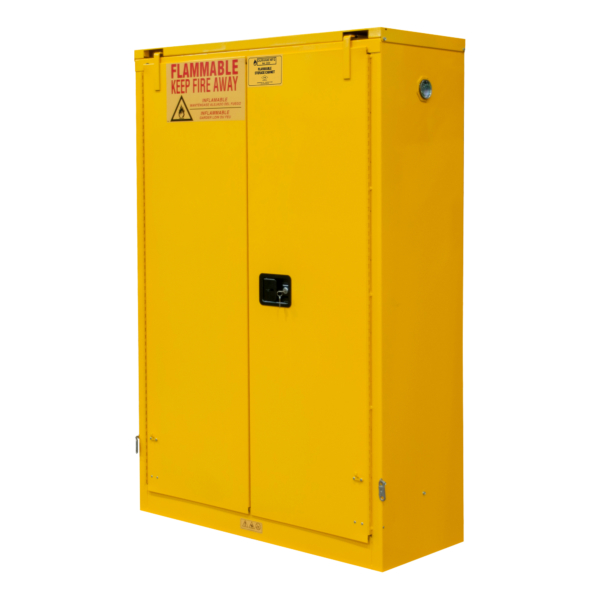 Flammable Self Close Storage Cabinet, 45 Gallon