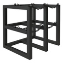 Gas Cylinder Rack for 4 Vertical Cylinders
