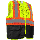 [SA-GLO-0036] FrogWear® HV - High-Visibility Mesh Polyester Surveyors Safety Vest