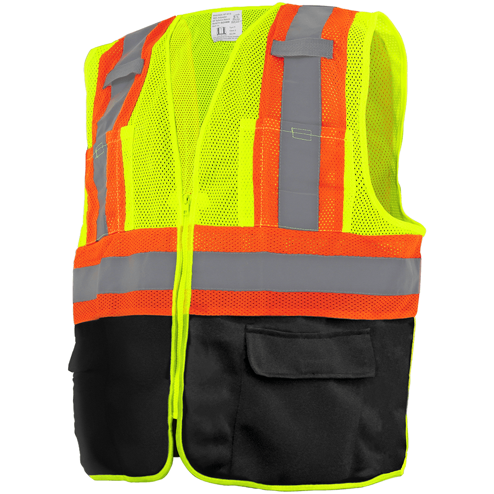 [SA-GLO-0036] FrogWear® HV - High-Visibility Mesh Polyester Surveyors Safety Vest