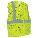 [SA-SV2210Z] High-Visibility Lightweight Mesh Polyester Safety Vest