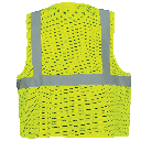 [SA-SV2210Z] High-Visibility Lightweight Mesh Polyester Safety Vest
