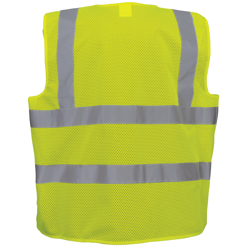 [SA-GLO-01BA] High-Visibility Polyester Breakaway Safety Vest