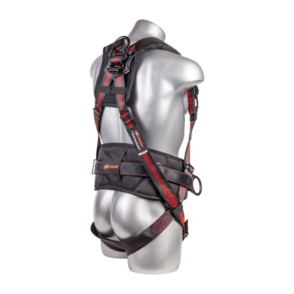 [FP-UFH10332G] 5-Point FBH, Padded Waist w/Tool Belt, Back/Shoulder Pad, Enhanced Dorsal D-ring, 2 Side D-rings, QC Chest, TB Legs