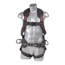[FP-UFH10332P] 5-Point FBH, Padded Waist w/Tool Belt, Back/Shoulder Pad, Enhanced Dorsal D-ring, 2 Side D-rings, QC Chest and Legs