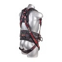 [FP-UFH10332P] 5-Point FBH, Padded Waist w/Tool Belt, Back/Shoulder Pad, Enhanced Dorsal D-ring, 2 Side D-rings, QC Chest and Legs