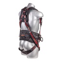 [FP-UFH10341G] 5-Point FBH, Padded Waist w/Tool Belt, Back/Shoulder Pad, 1 Enhanced Dorsal D-ring, Front D-ring and 2 Side D-rings, Trauma Relief Straps, QC Chest and TB Legs