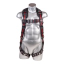 [FP-UFH152011GQ] 5-Point FBH, Back/Shoulder Pad, Enhanced Dorsal D-ring, Front D-ring, QC Chest, All Black Fittings, TB Legs