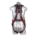 [FP-UFH152011GQ] 5-Point FBH, Back/Shoulder Pad, Enhanced Dorsal D-ring, Front D-ring, QC Chest, All Black Fittings, TB Legs