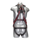 [FP-UFH15201GQ] 5-Point FBH, Back/Shoulder Pad, Enhanced Dorsal D-ring, QC Chest, All Black Fittings, TB Legs
