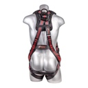[FP-UFH15201Q] 5-Point FBH, Back/Shoulder Pad, Enhanced Dorsal D-ring, QC Chest, All Black Fittings, QC Legs