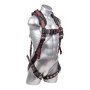 [FP-UFH15203GQ] 5-Point FBH, Removable Back/Shoulder Pad, Spring Torso Adjusters, Enhanced Aluminum Dorsal D-ring Plus, QC Chest, Multi-Flex Feature for Ease of Mobility, TB Legs