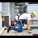 [FP-UFL204131] 6' Internal SAL Twin leg 100% tie-off with (1) snap hook and (2) rebar hooks