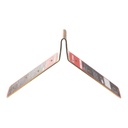 [FP-UFA30015] Single use steel roof anchor, raised.