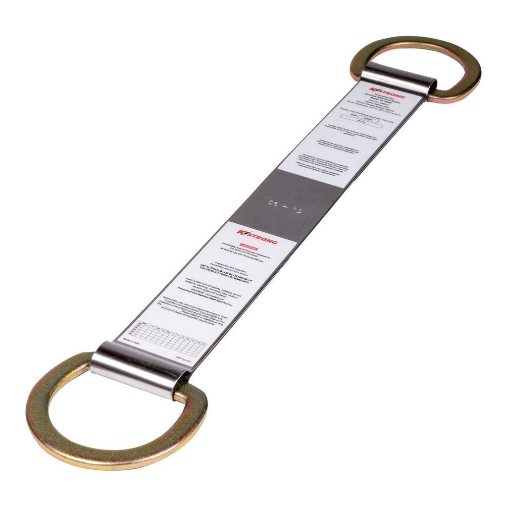 [FP-UFA30020] Permanent use stainless steel roof anchor with D-rings