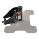 [FP-UFA30211] Steel swivel roof anchor for a self-retracting lifeline used on trapezoidal metal roof deck