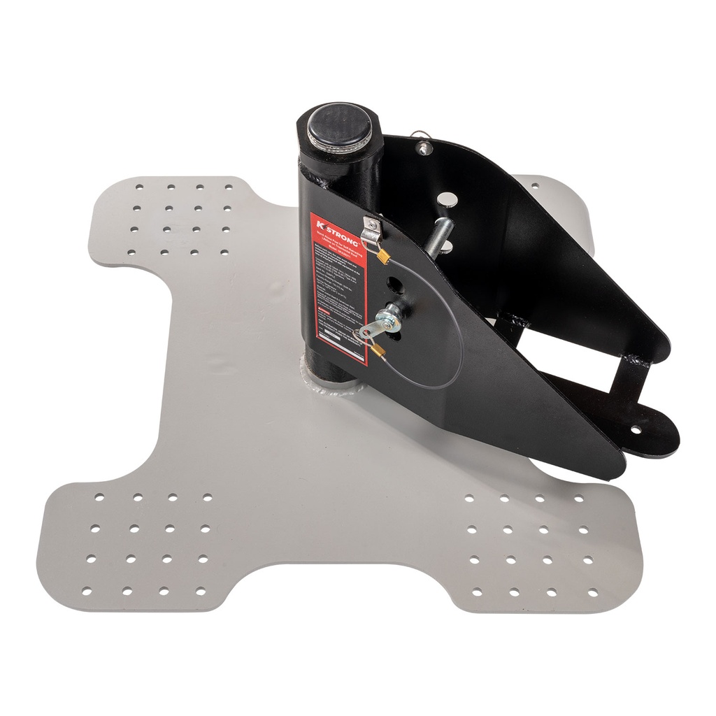 [FP-UFA30211] Steel swivel roof anchor for a self-retracting lifeline used on trapezoidal metal roof deck