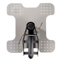 [FP-UFA30211] Steel swivel roof anchor for a self-retracting lifeline used on trapezoidal metal roof deck