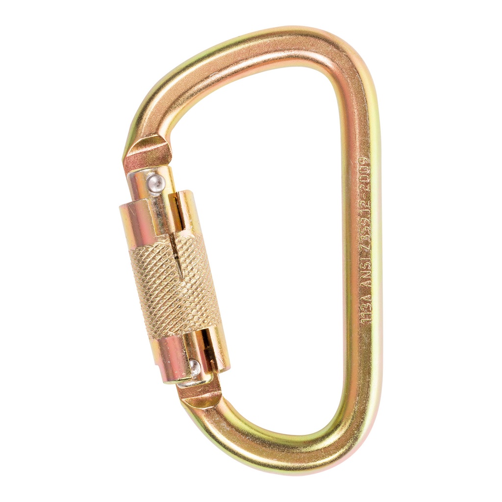 [FP-UFC401100 ] Steel Carabiner with .84" gate opening.