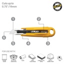 OLFA SK-4 Semi-Auto Self-Retracting Safety Knife