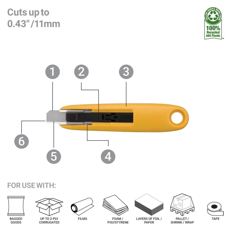 OLFA SK-6 Fully-Automatic Safety Knife with Blade Guard (copy)
