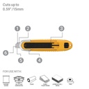 OLFA SK-7 Semi-Auto Compact Self-Retracting Safety Knife (copy)
