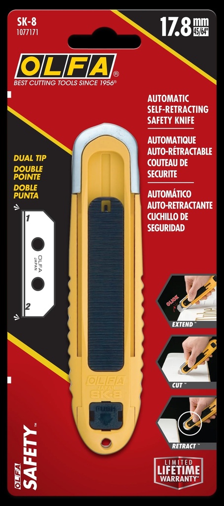 OLFA SK-7 Semi-Auto Compact Self-Retracting Safety Knife (copy)