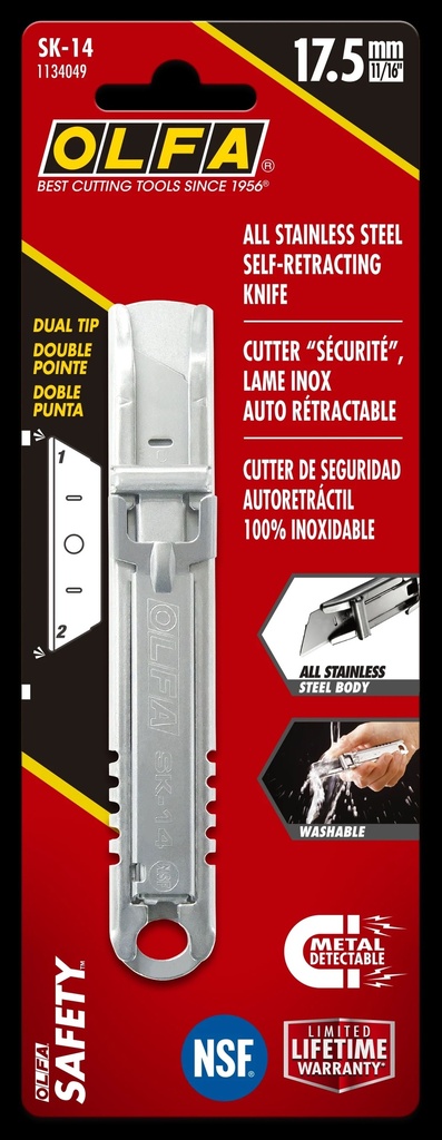OLFA SK-10 Concealed Blade Safety Knife w/ Replacement Blade (copy)