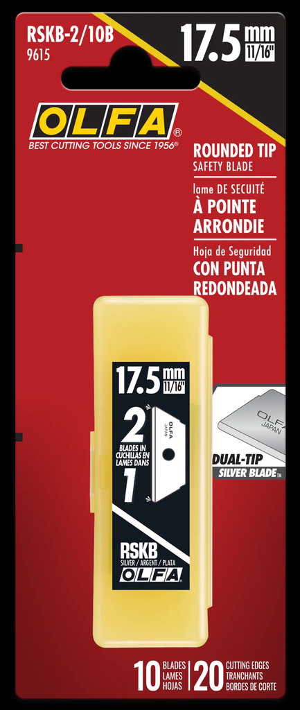 OLFA HOB-2/5 Dual-Edge Hook Safety Blade, 5pk (copy)