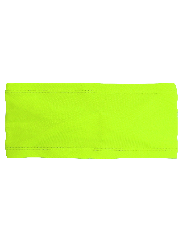 FrogWear™ HV High-Visibility Yellow/Green Tapered Cooling Headband with Four-Way Stretch