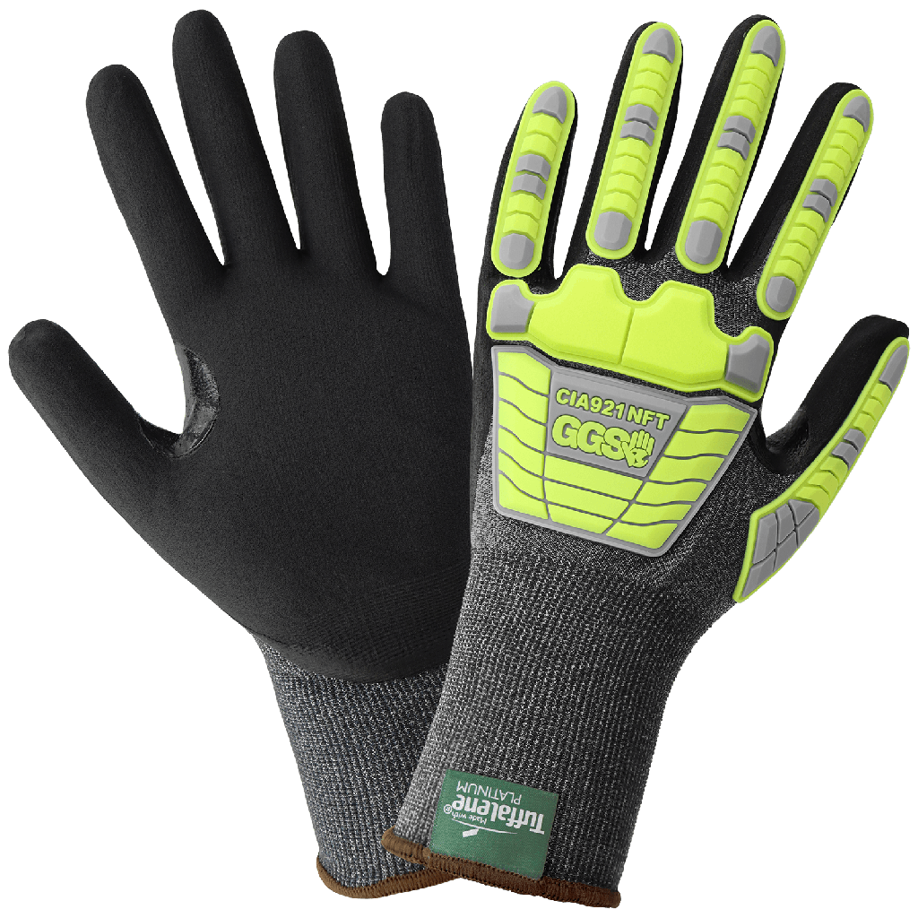 [A-CIA921NFT] Vise Gripster® C.I.A. Tuffalene® Platinum 21-Gauge Touch Screen Gloves with Cut and Impact Protection