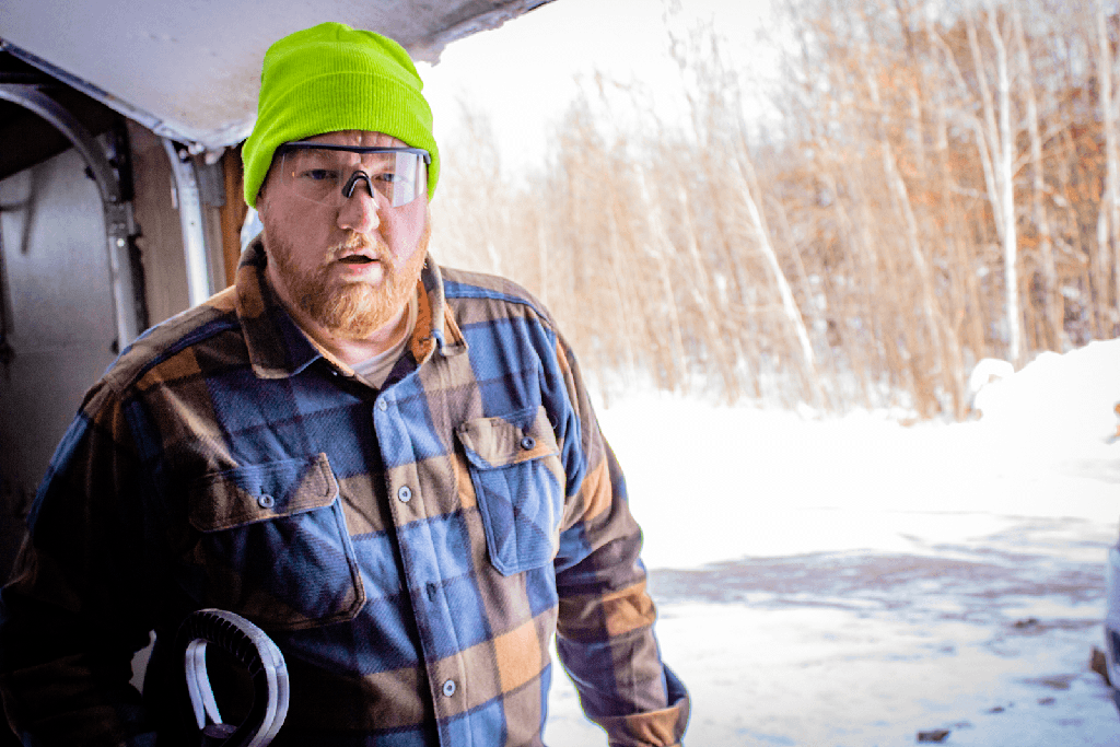 Whipray™ Anti-Fog Lens, Matte Black Frame Safety Glasses