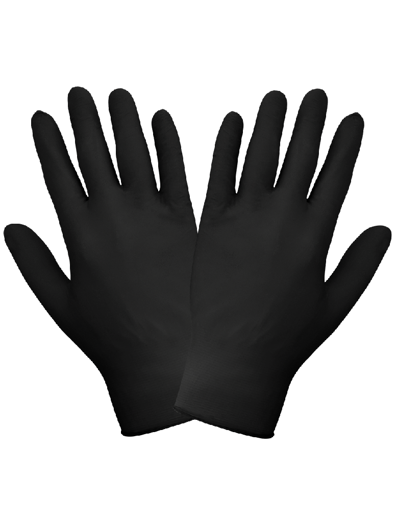 [A-705BPF] 5 Mil Nitrile Disposable Gloves - Powder Free