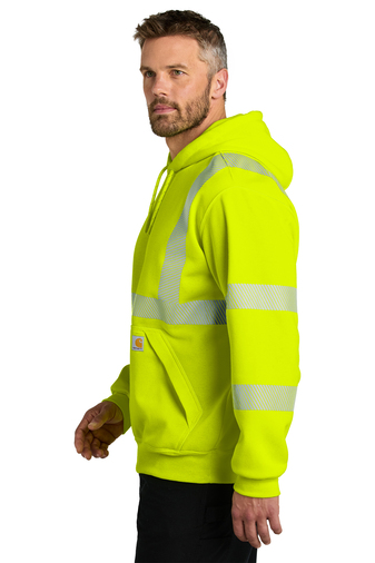 [UF-104987] Carhartt® High-Visibility Loose Fit Midweight Hooded Class 3 Sweatshirt