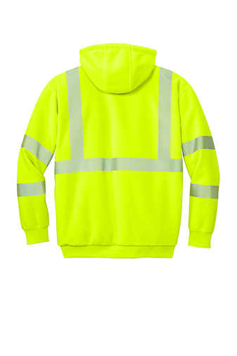[UF-104988] Carhartt High-Visibility Loose Fit Midweight Thermal-Lined Full-Zip Class 3 Sweatshirt