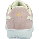 PUMA® Safety Iconic Suede Pink Womens LOW Composite Toe Impact Resistant Toe Cap, Static Dissipating safety, Slip Resistant, Safety Shoes