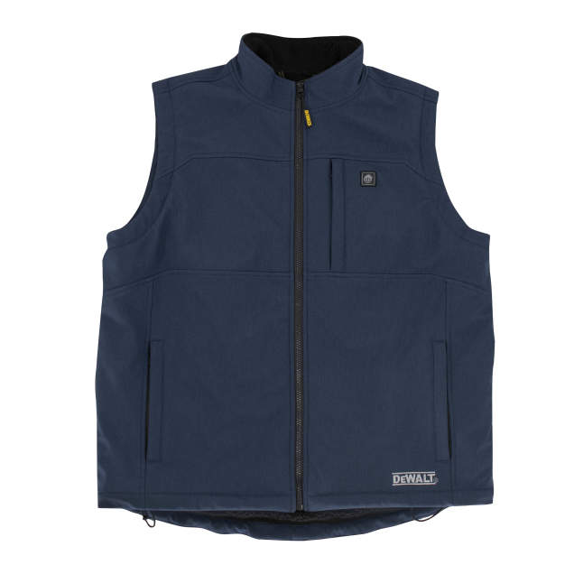 [SA-DCHV089] DEWALT Men's Navy Heated Vest with Sherpa Lining
