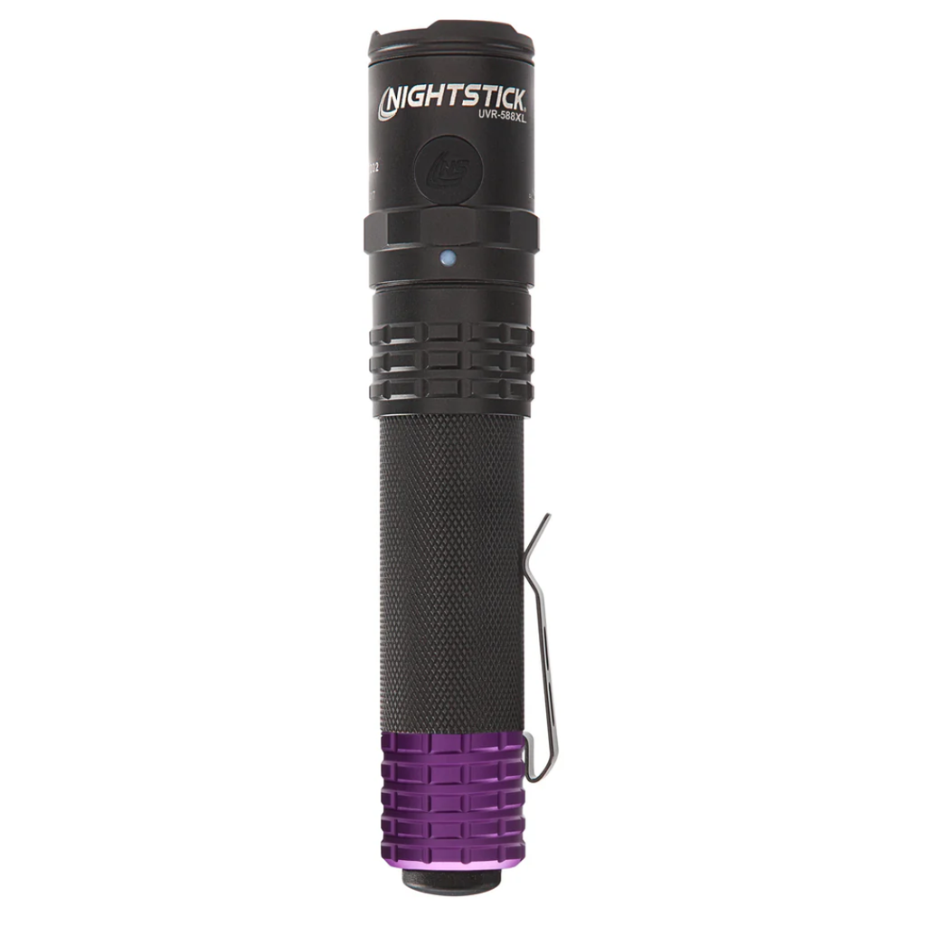Nightstick USB Rechargeable UV Flashlight - Black