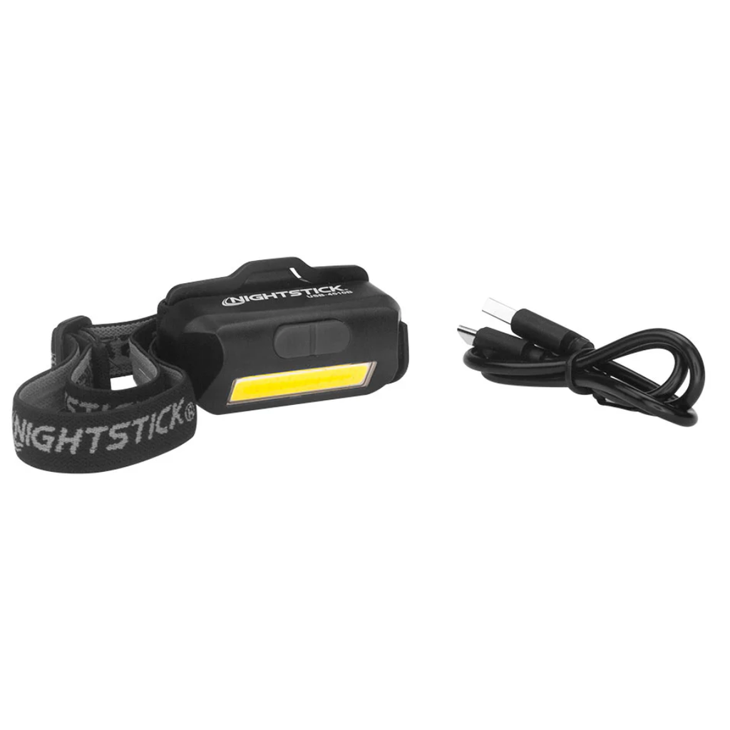 Nightstick Multi-Flood Headlamp, Rechargeable, LED Green & Red