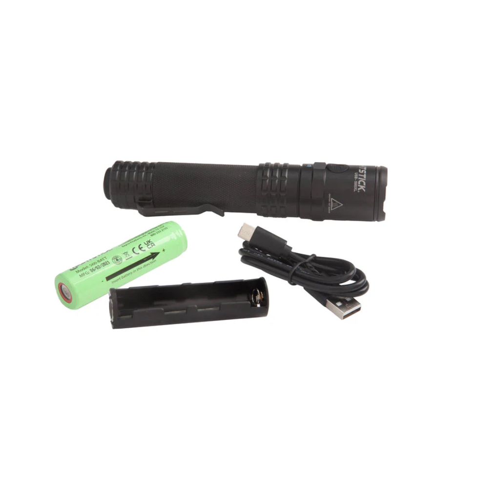 Nightstick Dual-Light Rechargeable Tactical Flashlight