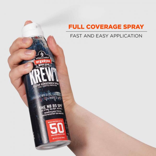 KREW’D® 6353 SPF 50 Sunscreen Spray