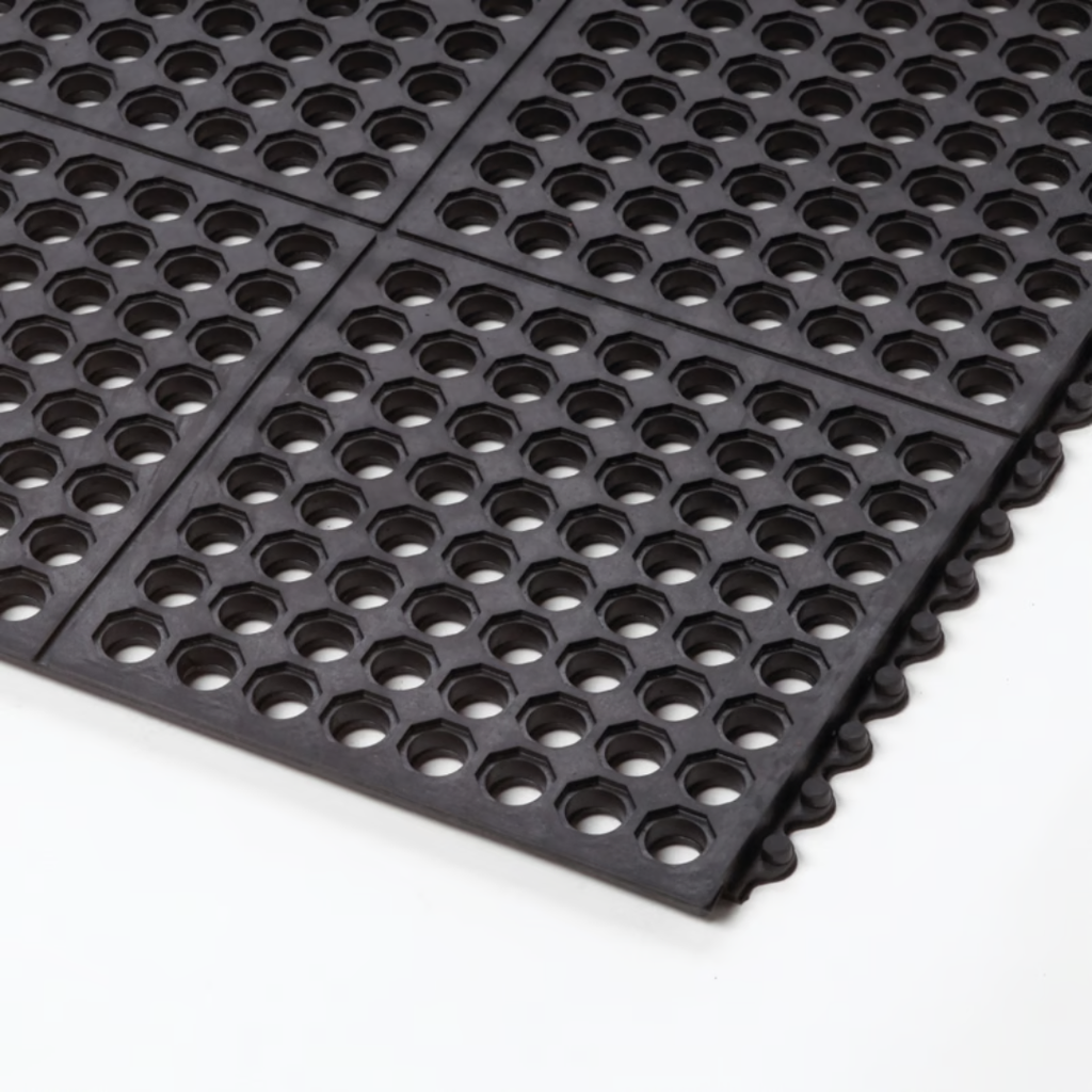 [IP-550] Interlocking Anti-Fatigue Rubber Mat,Cushion-Ease®, 550