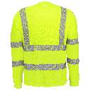 [SA-GLO-217LS] FrogWear® HV Premium High-Performance Self-Wicking Bamboo/Polyester Long-Sleeved Shirt