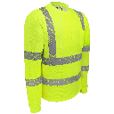[SA-GLO-217LS] FrogWear® HV Premium High-Performance Self-Wicking Bamboo/Polyester Long-Sleeved Shirt