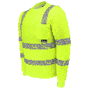 [SA-GLO-217LS] FrogWear® HV Premium High-Performance Self-Wicking Bamboo/Polyester Long-Sleeved Shirt
