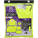 [SA-GLO-1400] FrogWear® HV High-Visibility Self-Extinguishing Yellow/Green Rain Jacket