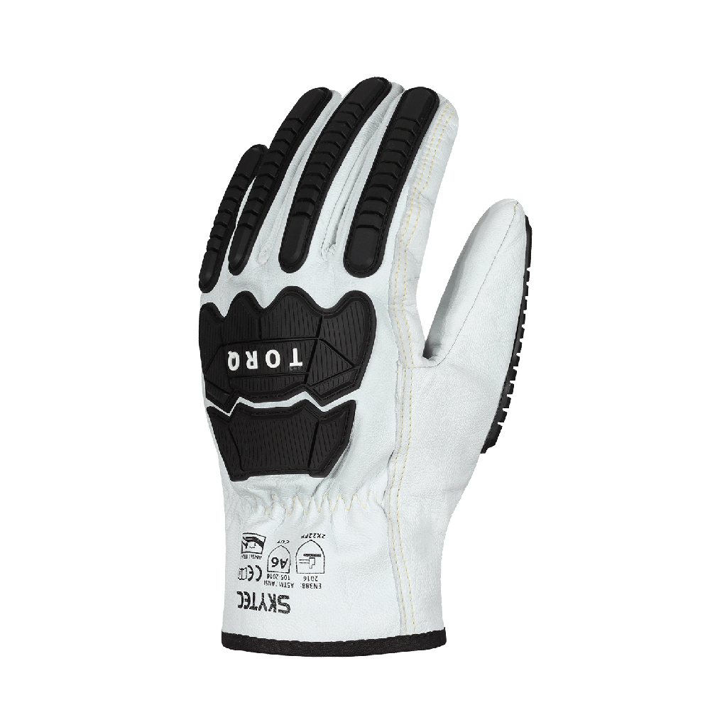 [A-SKG00099A] Torq™ Storm Economical Goatskin Leather Gloves with Cut and Impact Resistance