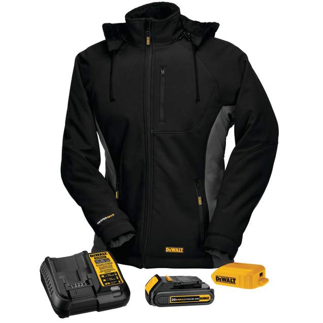 [SA-DCHJ066C1] DEWALT Women's Heated Soft Shell Coat Kitted