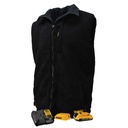 [SA-DCHV086] DEWALT Men's Heated Reversible Fleece Vest Kitted Black