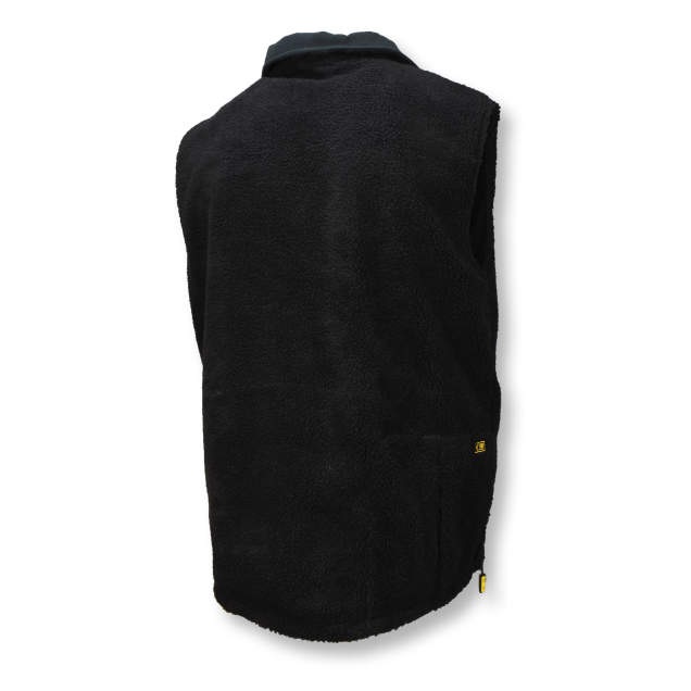 [SA-DCHV086] DEWALT Men's Heated Reversible Fleece Vest Kitted Black